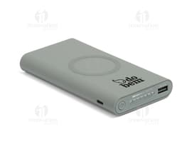 Wireless power bank 11000mAh with modern design and advanced technology. Perfect for charging electronic devices such as