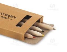 Lápis de Cor - 04: Ideal para estimular a criatividade e a imaginação, este conjunto de lápis de cor é perfeito para uso em