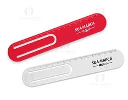 Régua de 15cm - 01: Essencial para medidas precisas em qualquer situação. Feita em plástico resistente, com design moderno e