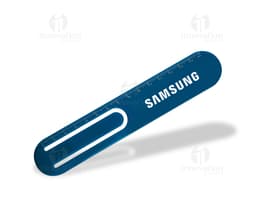 Régua de 15 cm para brindes personalizados. Feita em plástico resistente, esta régua é perfeita para uso diário no