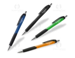 Caneta plástica 202: Conjunto de escrita de qualidade para escritório, escola e papelaria. Ideal para assinaturas, marcações