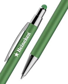 Caneta de metal com touch, perfeita para escrita suave e precisa em papel ou tela touch. Ideal para uso no trabalho, na escola ou em reuniões de negócios. Um equipamento indispensável para quem preza pela qualidade e praticidade. Nunca foi tão fácil assinar documentos ou fazer anotações. Adquira já a sua!