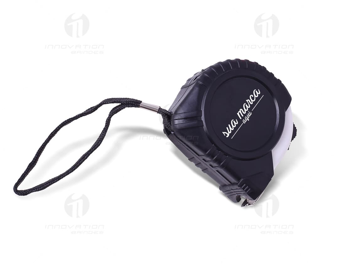 Rubberized tape measure - 02: A modern and safe tool for precise measuring. Ideal for use in promotional projects. Standalone