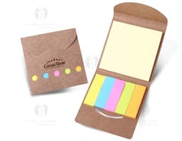 Mini bloco de anotações ecológico - 01: perfeito para manter suas ideias organizadas de forma sustentável. Feito de papel