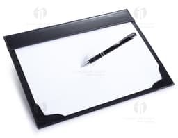 Leather Notepad - Perfect for keeping your ideas organized! This modern and stylish office accessory is ideal for jotting