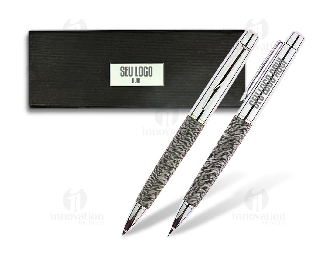 Kit de bolígrafo y portaminas 08, perfecto para escribir y dibujar en la oficina, escuela o trabajo. Este conjunto de