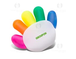 Caneta plástica com marca texto - 07: Ideais para celebrações de Páscoa! Cores vibrantes, design 3D, saudável e divertida.