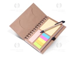 Bloco de Anotações Ecológico - 06: Ideal para organizar suas tarefas do dia a dia, esse bloco de notas é prático, sustentável