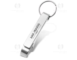 Chaveiro de metal abridor fino: o acessório ideal para quem procura qualidade e praticidade. Um item leve e resistente