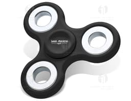 Spinner Plástico - 01: Design moderno e brilhante para entretenimento. Botões cromados, brilho glossy e som alto. Perfeito