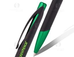Caneta plástica de alta qualidade para escrita suave e precisa. Perfeita para uso no escritório, escola ou em casa. Design