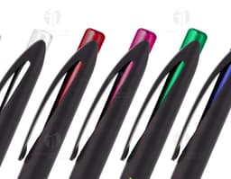 Caneta plástica - 74, ideal para escrita eficiente e confortável. Perfeita para uso no escritório, na escola ou em casa.