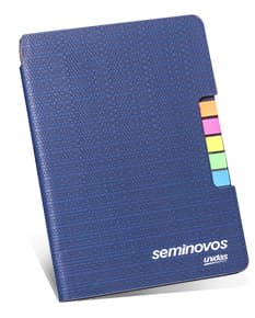 Caderno com adesivo perfeito para organizar suas anotações e lembretes. Ideal para uso no escritório, em reuniões ou na escola. Mantenha suas informações em dia com este prático e elegante caderno. Compre já!