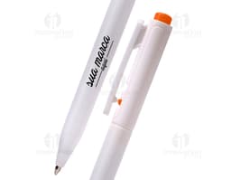 Bolígrafo plástico colorido para escritura y dibujo. Perfecto para la escuela, oficina y artes. Conjunto con varios colores