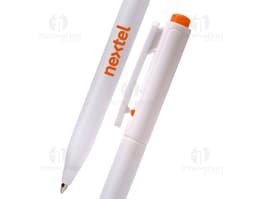 Bolígrafo plástico colorido para escritura y dibujo. Perfecto para la escuela, oficina y artes. Conjunto con varios colores
