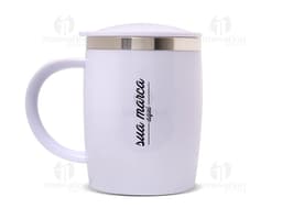 Caneca de metal de 450ml - 02, perfeita para desfrutar suas bebidas favoritas com muito estilo e praticidade. Ideal para