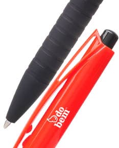 Caneta plástica colorida para escrita e desenho. Ideal para escola, escritório e artigos de papelaria. Disponível em cores vibrantes. Compre agora!