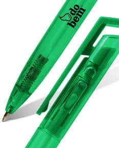 Caneta Plástica Colorida - Conjunto com 12 unidades para escrita, desenho e organização no escritório. Ideal para colorir, sublinhar e ressaltar informações. Design moderno e criativo. Adquira já o seu!
