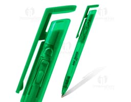 Caneta plástica colorida - Kit com 12 unidades para escrita e desenho. Ideal para escritório, escola e trabalhos artísticos.