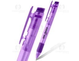 Caneta plástica - 14, ideal para escrita e desenho. Perfeita para uso no escritório, na escola ou em casa. Feita em material