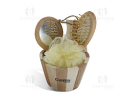 Kit de baño lujoso, perfecto para un momento de relajación. Contiene varios artículos para un baño revitalizante. Ideal para