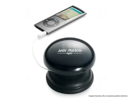 Caixa de som - 02: Equipamento de áudio moderno e compacto para ouvir suas músicas favoritas com alta qualidade. Design
