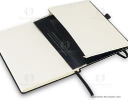 Moleskine 21x13,7 cm - 05: Caderno de negócios e tecnologia, perfeito para organização de documentos e anotações. Design