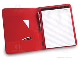 Carpeta A4 - 09 en cuero negro, con espacio para portátil, dispositivos, disco duro externo, documentos, pen drive