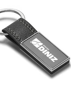 Chaveiro de metal para armazenar dados e manter suas chaves seguras! Um acessório moderno e prático, perfeito para quem busca
