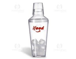 Coqueteleira de luxo transparente para bebidas frescas e saudáveis. Ideal para preparar drinks refrescantes em casa ou no
