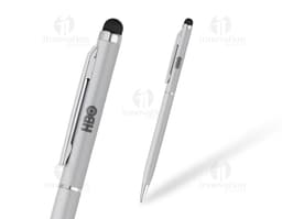 Caneta de metal com touch: adicione elegância e funcionalidade ao seu dia a dia! Perfeita para uso no escritório, escola ou