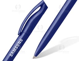 Caneta plástica colorida para escrita e desenho. Ideal para uso na escola, escritório ou em trabalhos artísticos.