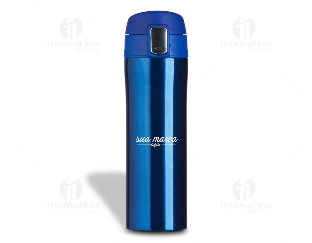 Botella Térmica 350ml de diseño moderno y práctico. Mantén tus bebidas calientes o frías por más tiempo. Ideal para llevar al