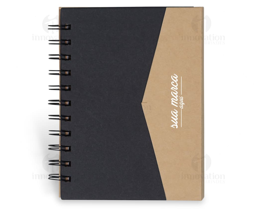 Bloco de Anotações Ecológico: Ideal para o seu escritório! Feito de material reciclado, é perfeito para suas anotações