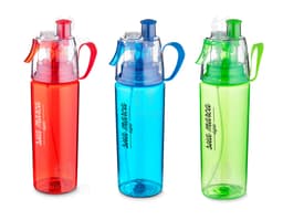 Squeeze plástico 570 ml - Ideal para manter-se hidratado durante o dia. Feito de material resistente e com capacidade de 570