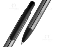Caneta de metal de alta qualidade, perfeita para escrita e design no escritório. Feita de aço inoxidável cromado, ideal para