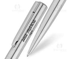 Caneta de metal premium: instrumento de escrita elegante e durável para seu escritório ou estudos. Ideal para assinar
