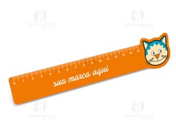 Régua 15 cm: Equipamento de medição preciso e prático para garantir a precisão em suas tarefas diárias. Fabricada em plástico