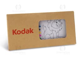 Coloring Kit: Envelope, Pencil Box, and Colored Paper to Gift and Decorate with Style. Ideal for Business and Office.