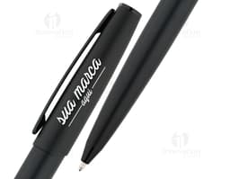 Conjunto de roller e esferográfica para escrita profissional e elegante. Ideal para uso no escritório, assinatura de