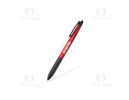 Caneta 3 em 1 Touch com ponta de luz, ponteiro e indicador. Feita de metal e plástico, essa ferramenta multifuncional é ideal