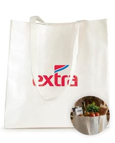 SACOLA EM PP LAMINADO: Um design vintage e texturizado em marrom, com padrão floral decorativo e um laço rosa na parte superior. A sacola está vazia e é feita de plástico, ideal para presentes e celebrações.