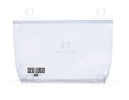 Una imagen de una carpeta zip zap en papel vacío, con diseño tridimensional y espacio para escribir. Perfecta para almacenar