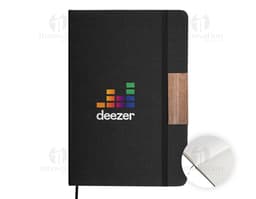 Modern and complete office kit, including notebook, videodisk, binder, USB drive, paper, notepad, journal, keyboard, mouse