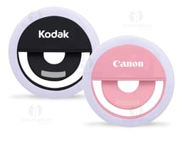Anel de iluminación para selfie, ¡perfecto para garantizar fotos increíbles! Tecnología moderna, diseño portátil y sin