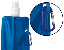 Squeeze dobrável 460ml - Frasco plástico para higiene pessoal e limpeza da casa. Ideal para armazenar detergente, sabonete