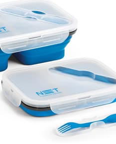 Marmita de Silicone - Prática e sustentável, essa marmita de silicone é perfeita para armazenar suas refeições de forma saudável e organizada. Feita de material resistente e fácil de limpar, é ideal para levar para o trabalho, academia ou viagens. Garanta já a sua!