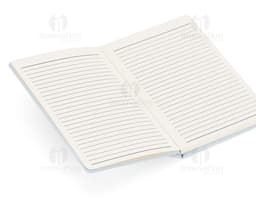 Bloco de anotações 21,5x14,5 cm para sua rotina de trabalho. Feito com papel de alta qualidade, design clean e páginas em