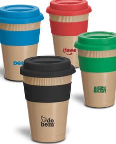 Copo Fibra de Bambu 450ml - Ideal para bebidas quentes e frias, o copo feito de fibra de bambu é uma opção ecológica e sustentável para o seu dia a dia. Com design moderno e capacidade de 450ml, é perfeito para levar sua bebida preferida para onde quiser. Garanta já o seu! #copofibradebambu #sustentabilidade #ecológico