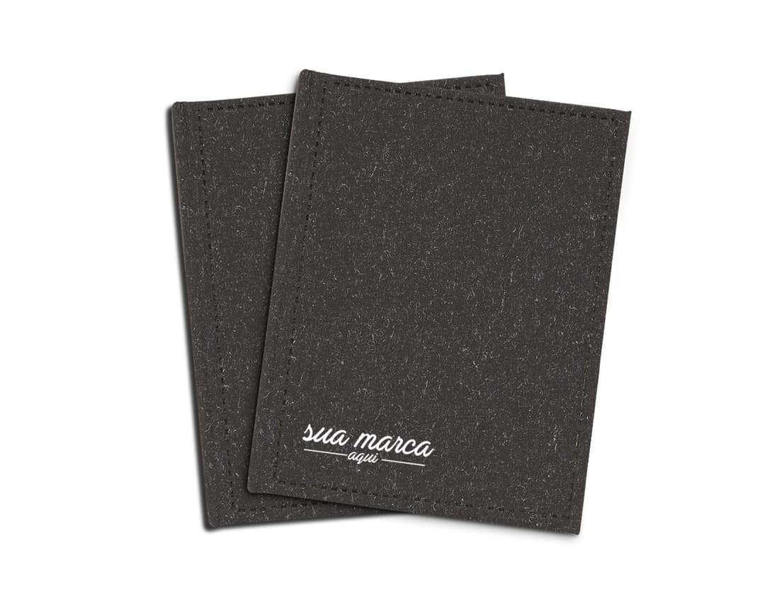 Bloco de anotações 10,5 x 8cm - Ideal para organização no escritório ou em casa. Feito em couro marrom vintage, proporciona